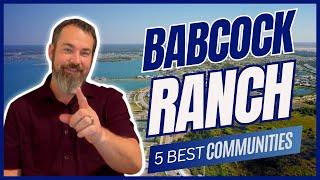 EXPLORING Babcock Ranch Florida and the TOP 5 BEST Communities To Live