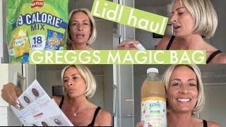 TOO GOOD TO GO GREGGS MAGIC BAG | LIDL FOOD HAUL | ICELAND BITS | HELLO FRESH DINNERS