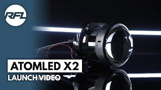 Aharon AtomLED X²  Bi-LED projector launch