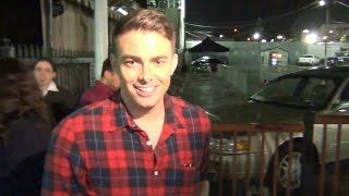 Jonathan Bennett talks about Dancing With The Stars at Reality TV Awards @j benntt