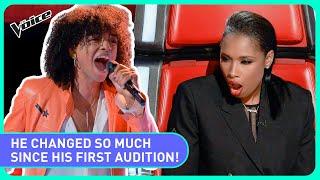 A SURPRISING COMEBACK in the Blind Auditions of The Voice!