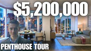 Touring a Seaport District Penthouse | $5M Boston Condo Tour