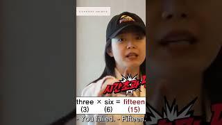 Jeon So Min doing English Times Table Mission #RUNNINGMAN