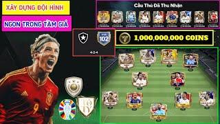 1 TỶ COINS XÂY DỰNG ĐỘI HÌNH CỰC KHOẺ KHI GIÁ CẦU THỦ TỤT THẢM TRONG  FC MOBILE | QUÁ ĐÃ !!!