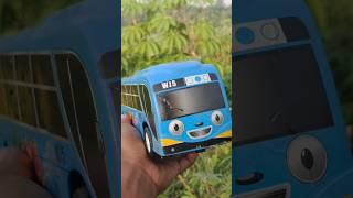 Toy cars, Long tronton trucks, Tayo buses, Frog cars #shorts