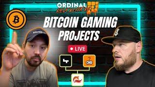  Bitcoin Gaming Projects!  (WHICH ONES WILL 100X?)