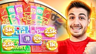 I DID $21,000 SPINS ON CRAZY TIME!!!