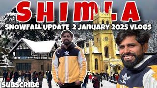 Delhi To Shimla By Train | By Train Tour I Snowfalls Update | 2 January 2025 #shimla