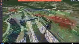 Weather/Climate/Air Pollution/CFD visualization using mago3D