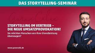 Storytelling im Vertrieb – Die neue Umsatzprovokation!