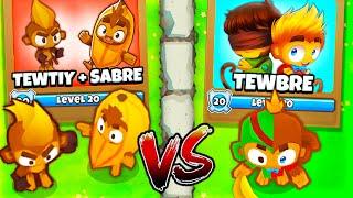 Tewtiy & Sabre towers VS Tewbre Tower!