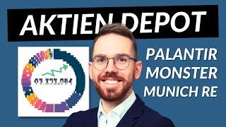 Ich zeige dir mein Aktien Depot im Mai & Dividenden, Palantir kaufen & Munich Re