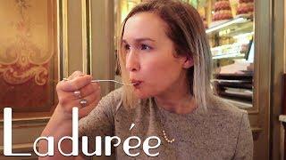 LADUREE PATISSERIE (PARIS TRAVEL VLOG) | Eileen Aldis