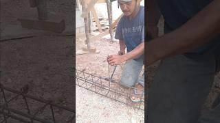 Creative craftsman's way of working on iron columns... #woodworking #skilledcraftsmen