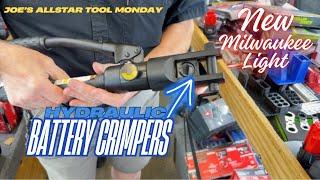 Battery Crimp Tool And Milwaukee Light With Strong A$$ Magnet!