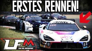 Mein 1. LFM Rennen im McLaren 720s GT3 EVO! | LFM Rookie Series: 25 Min. Zolder