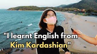 Can Chinese Students Speak Fluent English? Mid-Tier University by the Beach!