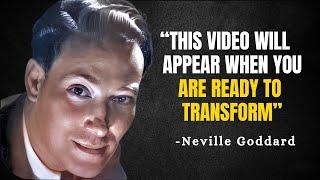 This VIDEO Will Find you, when your LIFE is about to change - Neville Goddard Motivation