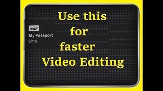 External Hard Drive for Video Editing