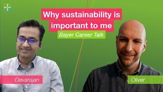 Bayer Career Talk: Why sustainability is important to me