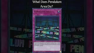 What Does Pendulum Area Do?