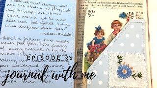 Journal with me 31 - Travelers Notebook Process Video