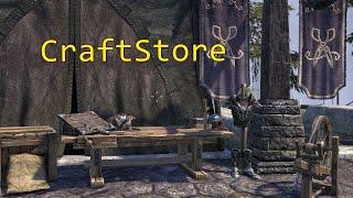 "CraftStore" - ESO Addon Showcase