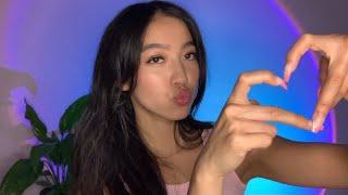 ASMR Comforting Kisses  w/ Loving Affirmations  “i love you” “you are appreciated” 사랑하는 키스