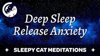 Soothing Deep Sleep Meditation - Release Anxiety, Negativity and Stress (Sleepy Cat Meditations)