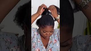 Claw Clip Tutorial on Type 4 Hair with BetterLength 4C Clip Ins | Natural Hair