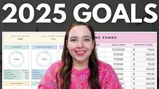 Setting Up My 2025 Sinking Funds & Savings Goals