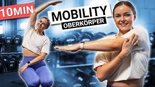 10 Minuten Mobility Fitness Routine | Mache das vor deinem Oberkörper Training (zum Mitmachen)️