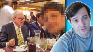 What Warren Buffett Advised My Friend Who Ate Dinner With Him | Martin Shkreli