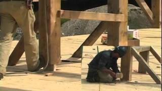 Hildene's Rowland Barn Construction part 3