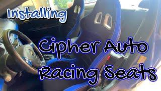 Installing Cipher Auto Seats (CPA1018) into my Cobalt.