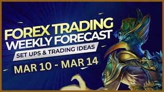  Weekly Forex Forecast | EURUSD, GBPUSD, USDJPY, AUDUSD, XAUUSD OIL (10/03/2025) Supply And Demand