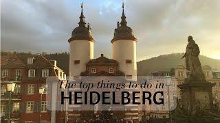 Top things to do in Heidelberg, Germany