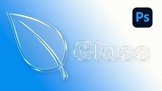 How to Create Realistic Glass Effect in Photoshop Glass Text Effect