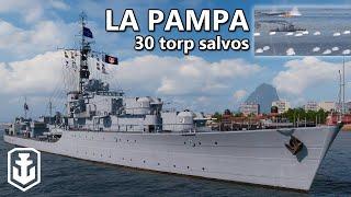 New Tier 10 Destroyer La Pampa