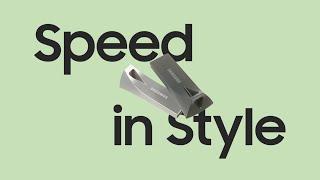 Samsung USB Flash Drive BAR Plus: Speed in Style