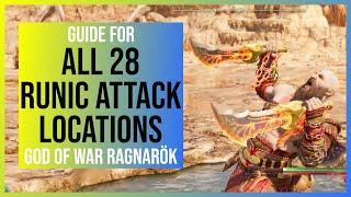 God of War Ragnarok: All Runic Attacks Locations (All 28 Light and Heavy Attacks)