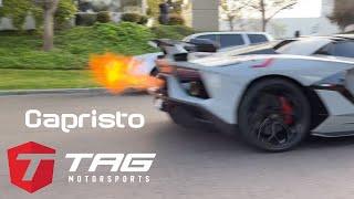 Aventador SVJ Capristo Exhaust with Cat Replacement Pipes (TEST PIPES) LOUD!