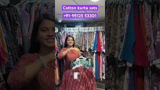 Surat cotton Kurti manufacturer #wholesale #cottonkurti #suratkurtis #shorts