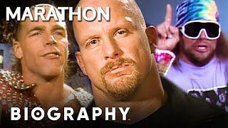 3 OF THE BIGGEST ICONS OF WWE (Ft. Steve Austin) *Marathon* | Biography