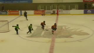 Seven year-old Hockey Player at Andrews Hockey PEI.