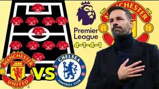 "BIG MATCH" ~  MAN UNITED VS CHELSEA FC Potential Line up in the EPL Matchweek 10 Season 2024/2025