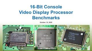 VDP Performance: TurboGrafx-16 vs Genesis vs Super Nintendo