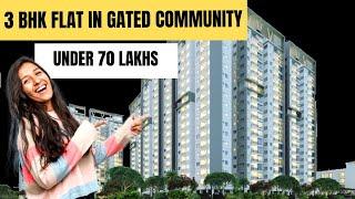 3 BHK For Sale Under 70 Lakhs | Luxurious Flat For Sale Near Oakridge International