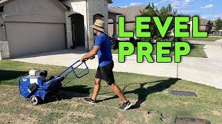 Prepping My Lawn to Level with SAND