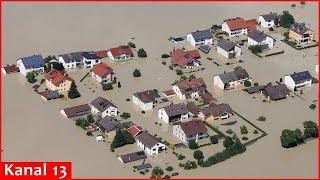 Heavy rainfall swells rivers in Czech Republic as central Europe braces for severe flooding